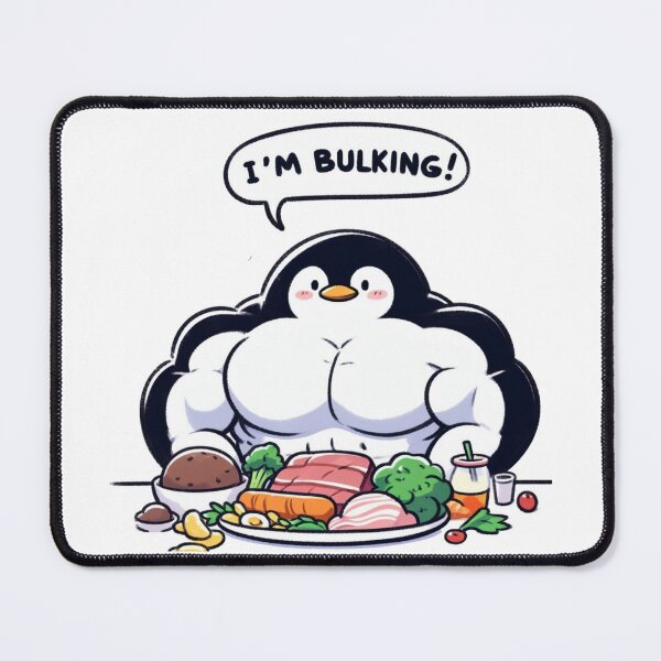 Item preview, Bulking Season Penguin designed and sold by LemuellTrends.