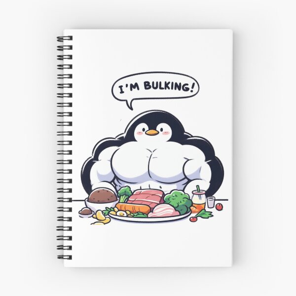 Item preview, Bulking Season Penguin designed and sold by LemuellTrends.