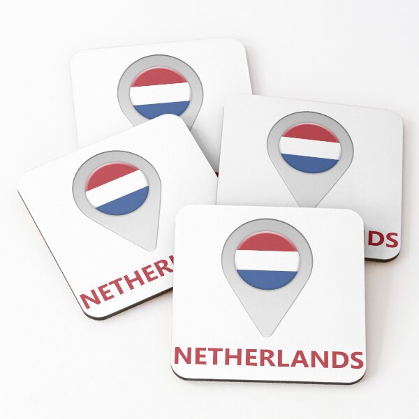 Item preview, Netherlands flag location icon designed and sold by Nick249.