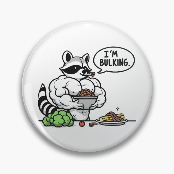 Item preview, Bulking Season Raccoon designed and sold by LemuellTrends.