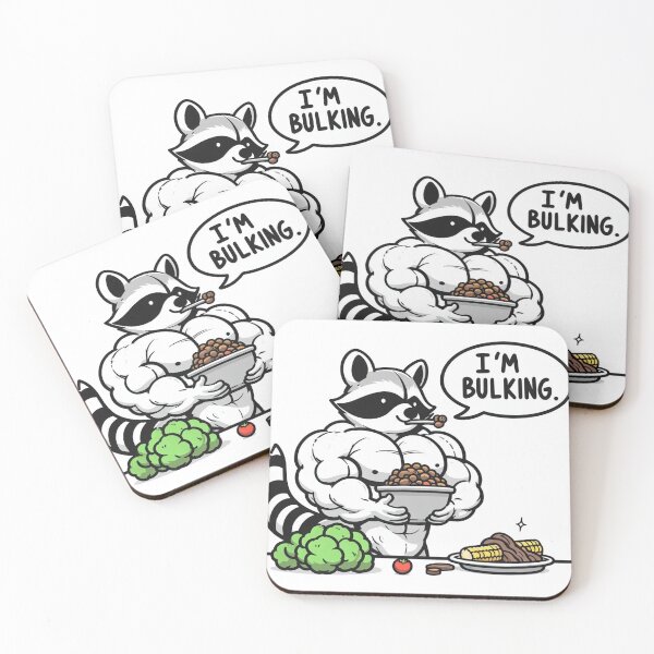 Item preview, Bulking Season Raccoon designed and sold by LemuellTrends.