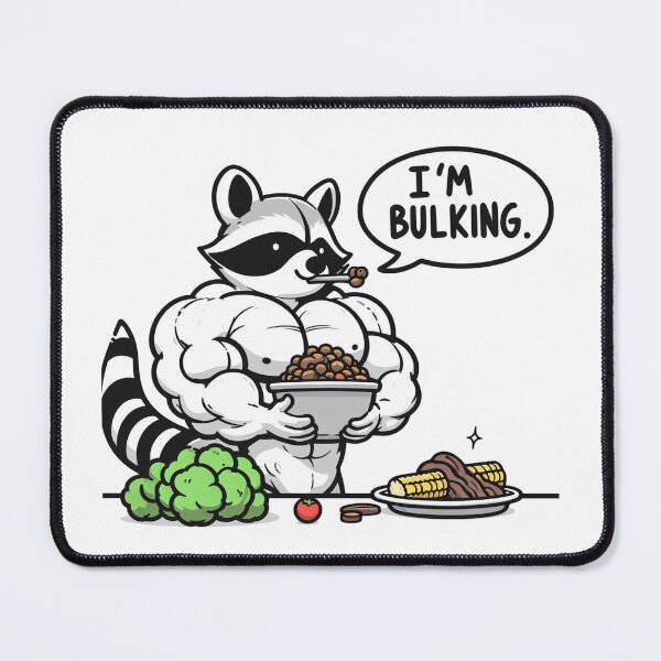 Item preview, Bulking Season Raccoon designed and sold by LemuellTrends.
