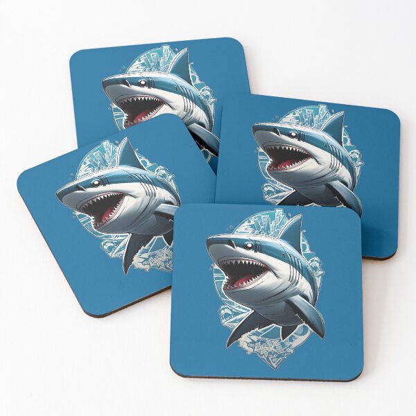 Item preview, Shark Ink - Tattoo Art designed and sold by Bubble-Bay Shop.
