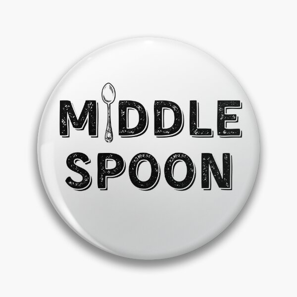 Item preview, I'm The Middle Spoon | Throuple | Polyamory designed and sold by throuplescorner.