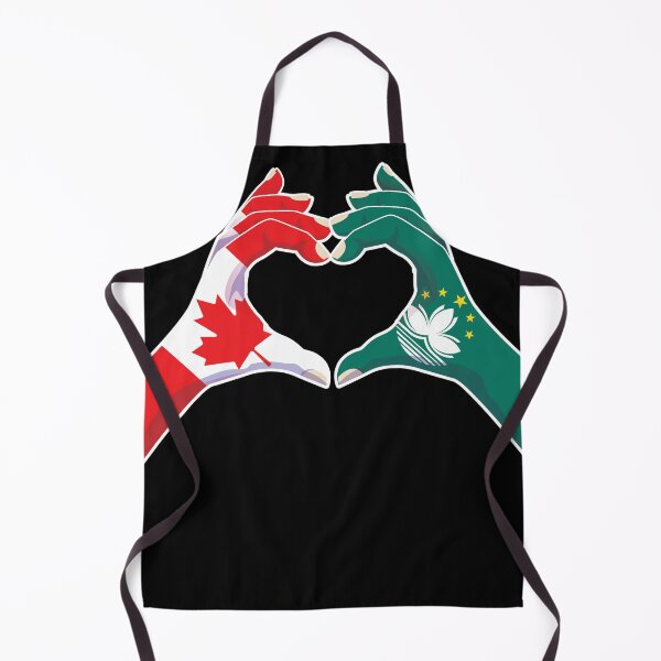 Item preview, Macao Macanese Canadian Canada Love Heart Peace designed and sold by FlagX.