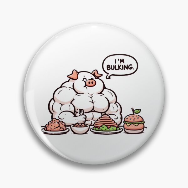 Item preview, Bulking Season Pig designed and sold by LemuellTrends.