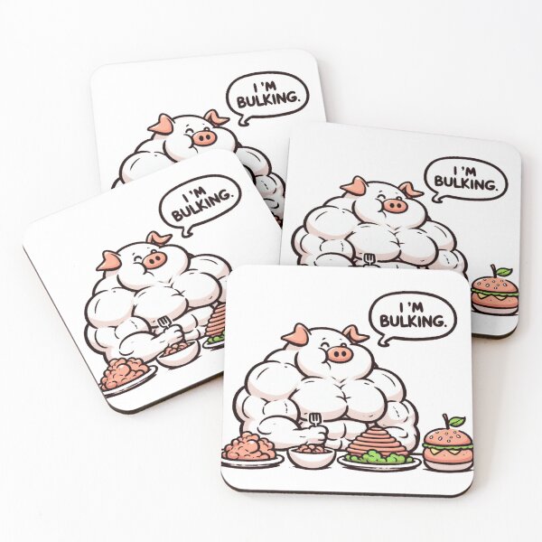 Item preview, Bulking Season Pig designed and sold by LemuellTrends.