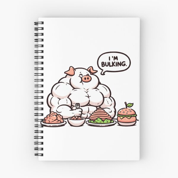 Item preview, Bulking Season Pig designed and sold by LemuellTrends.