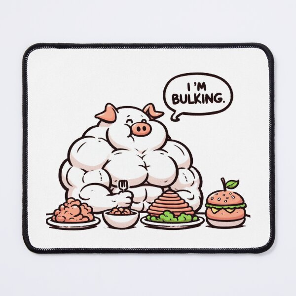 Item preview, Bulking Season Pig designed and sold by LemuellTrends.