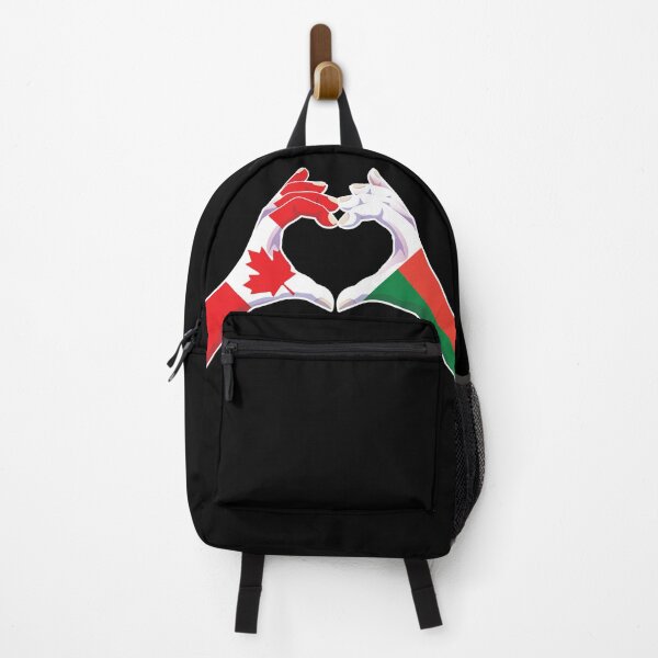 Item preview, Madagascar Malagasy Canada Canadian Love Heart Peace designed and sold by FlagX.