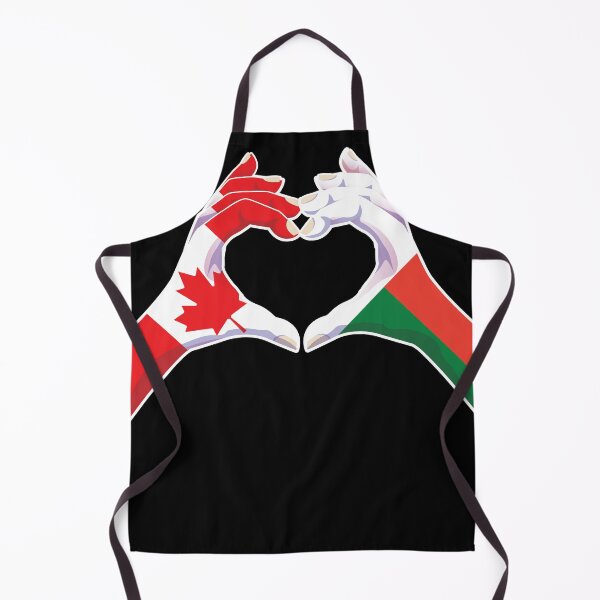Item preview, Madagascar Malagasy Canada Canadian Love Heart Peace designed and sold by FlagX.