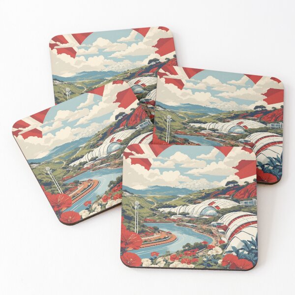 Item preview, El Proyecto Eden Reino Unido Vintage Poster Turismo designed and sold by TravelersGems.