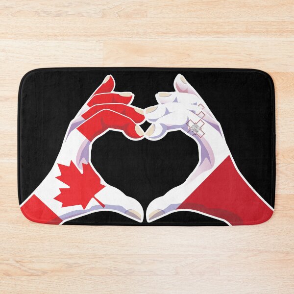 Item preview, Malta Maltese Canadian Canada Love Heart Peace designed and sold by FlagX.