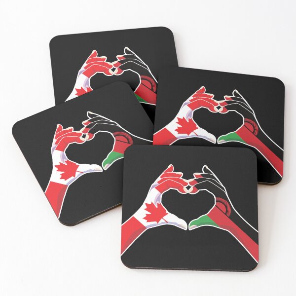 Item preview, Malawi Malavian Canada Canadian Love Heart Peace designed and sold by FlagX.