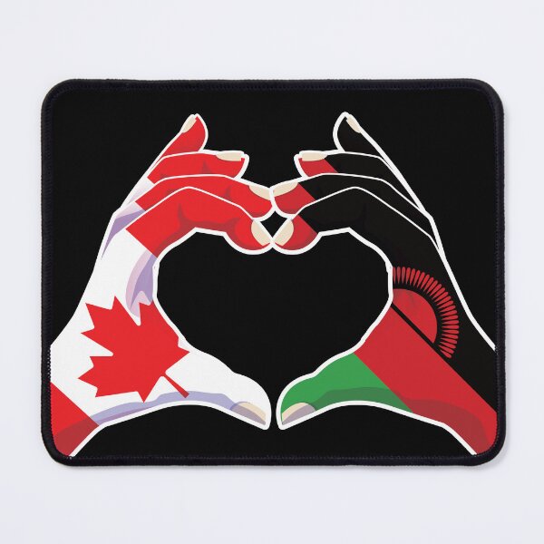 Item preview, Malawi Malavian Canada Canadian Love Heart Peace designed and sold by FlagX.