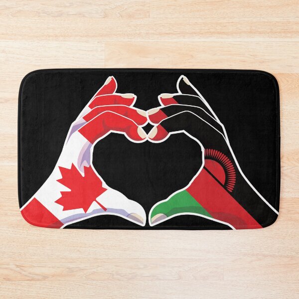 Item preview, Malawi Malavian Canada Canadian Love Heart Peace designed and sold by FlagX.
