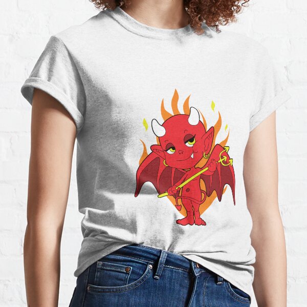 Devil, Hot Stuff, Old Scratch, Demonic, Head Hunter, Lucifer unisex Softstyle T-Shirt