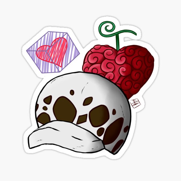 One Piece- Ope Ope Law Hat Sticker