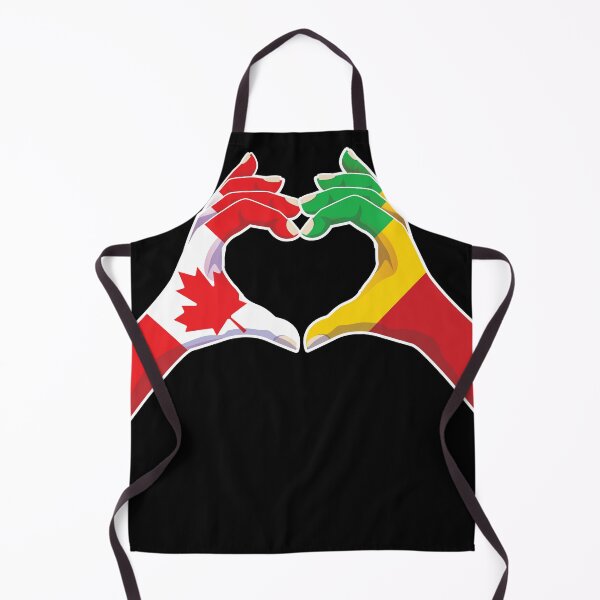 Item preview, Mali Malian Canada Canadian Love Heart Peace designed and sold by FlagX.