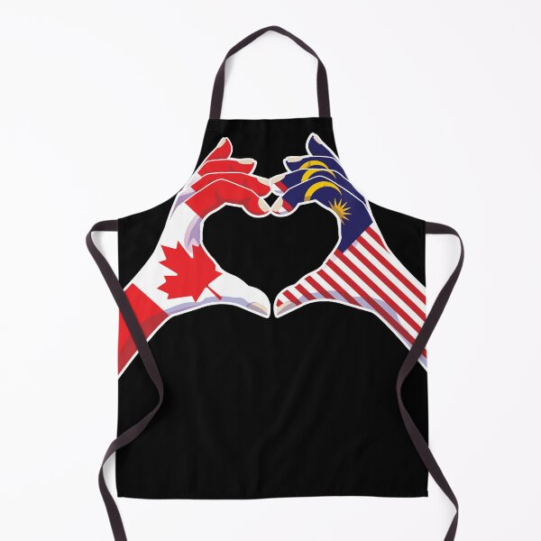 Item preview, Malaysia Malaysian Canadian Canada Love Heart Peace designed and sold by FlagX.