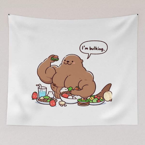 Item preview, Bulking Season Otter designed and sold by LemuellTrends.