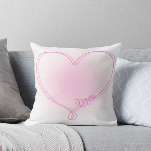 Item preview, linear heart with the word "love" designed and sold by Julii-the-Fox.