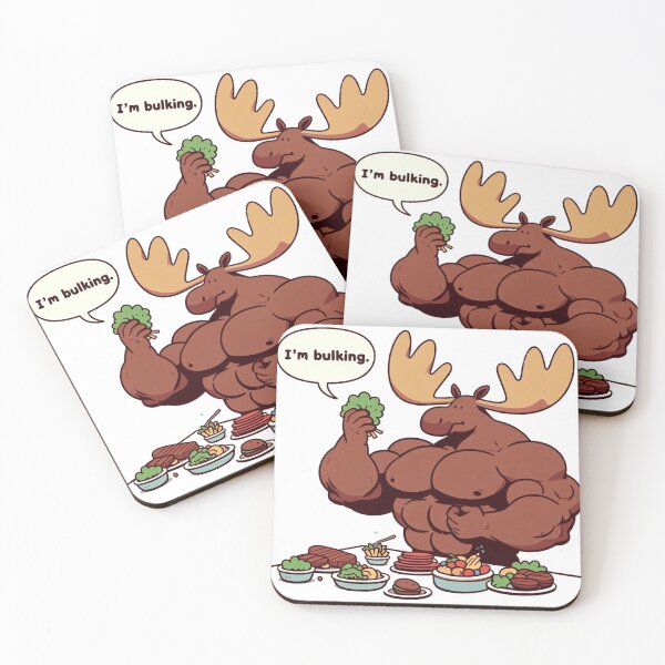Item preview, Bulking Season Moose designed and sold by LemuellTrends.