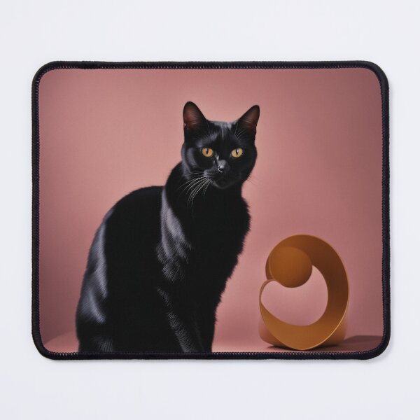 Item preview, Anthropomorphic Cat Collection - Domestic Shorthair #22 Black Cat designed and sold by elektronen.