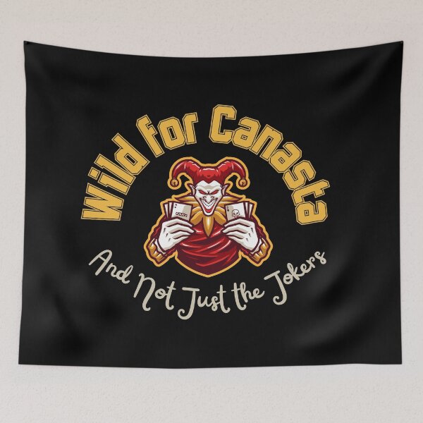 Item preview, Wild for Canasta - Joker's Choice Card Game Design designed and sold by ElLocoMus.