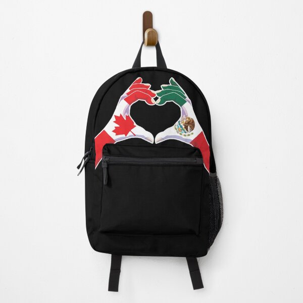 Item preview, Mexico Mexican Canadian Canada Love Heart Peace designed and sold by FlagX.