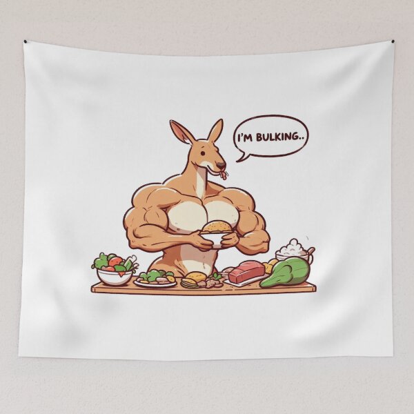 Item preview, Bulking Season Kangaroo designed and sold by LemuellTrends.