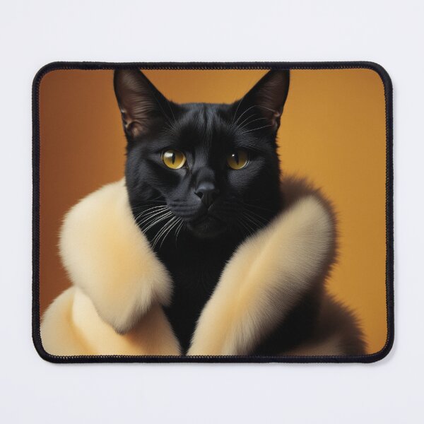 Item preview, Anthropomorphic Cat Collection - Domestic Shorthair #23 Black Cat designed and sold by elektronen.