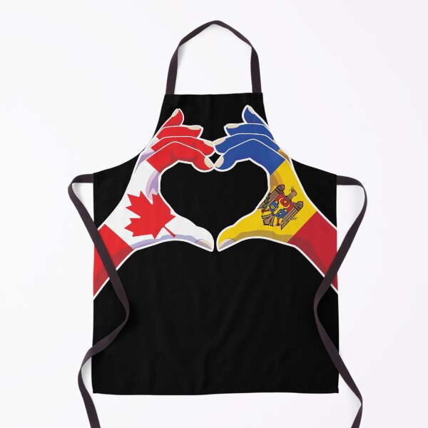 Item preview, Moldova Moldovan Canadian Canada Love Heart Peace designed and sold by FlagX.