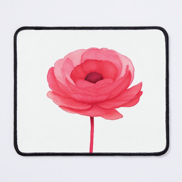 Item preview, Vibrant Spring Blossoms Series: Exquisite Ranunculus Watercolor Artwork - Floral Elegance for Home Styling & Office Decor designed and sold by Peek-Designs.