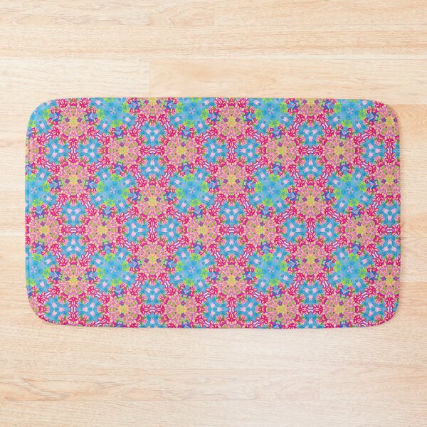 Item preview, Preppy vibrant colors watercolor stars and.diamonds pattern designed and sold by SophieClimaArt.