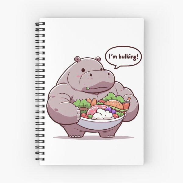 Item preview, Bulking Season Hippo designed and sold by LemuellTrends.