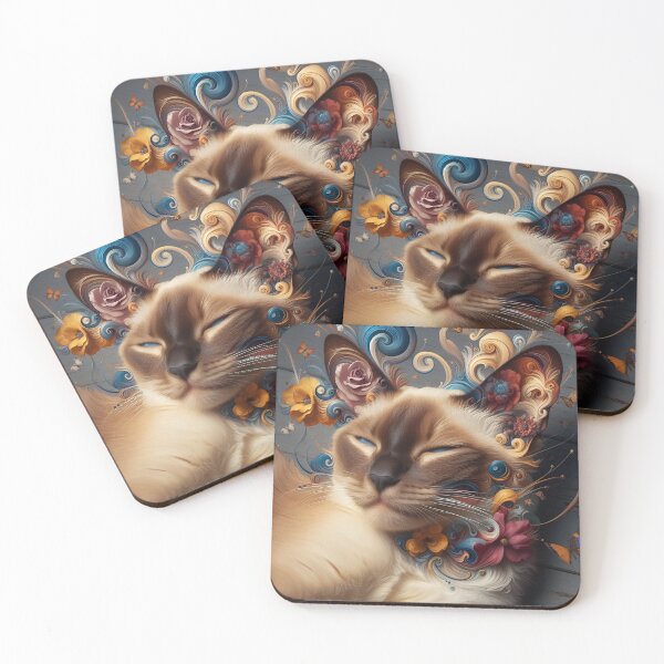 Item preview, Artisanal Elegance: Baroque Burmese Marvel designed and sold by BastKittyStore.