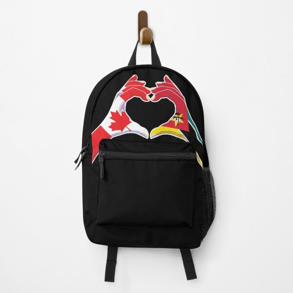 Item preview, Mozambique Mozambican Canada Canadian Love Heart Peace designed and sold by FlagX.
