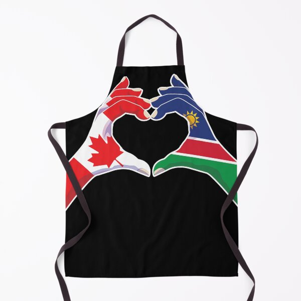 Item preview, Namibia Namibian Canada Canadian Love Heart Peace designed and sold by FlagX.