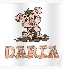 Daria Piggy Poster