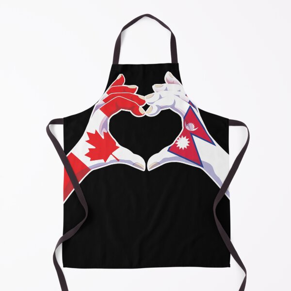 Item preview, Nepalese Nepal Canadian Canada Love Heart Peace designed and sold by FlagX.
