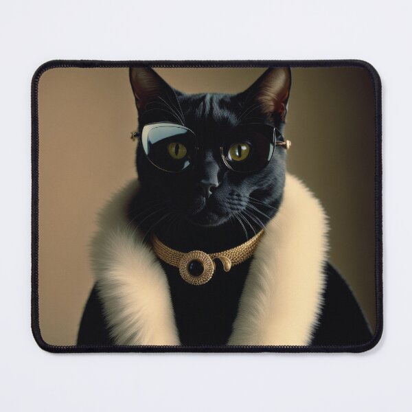Item preview, Anthropomorphic Cat Collection - Domestic Shorthair #25 Black Cat designed and sold by elektronen.