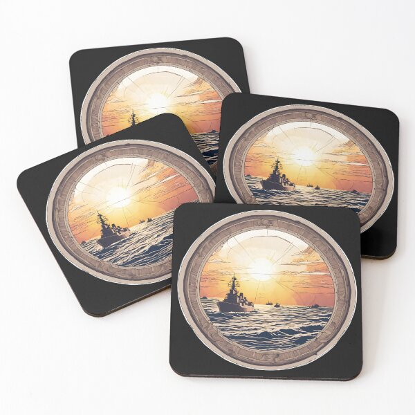 Item preview, Warships and Maneuvers at Sea designed and sold by Aquillashop.