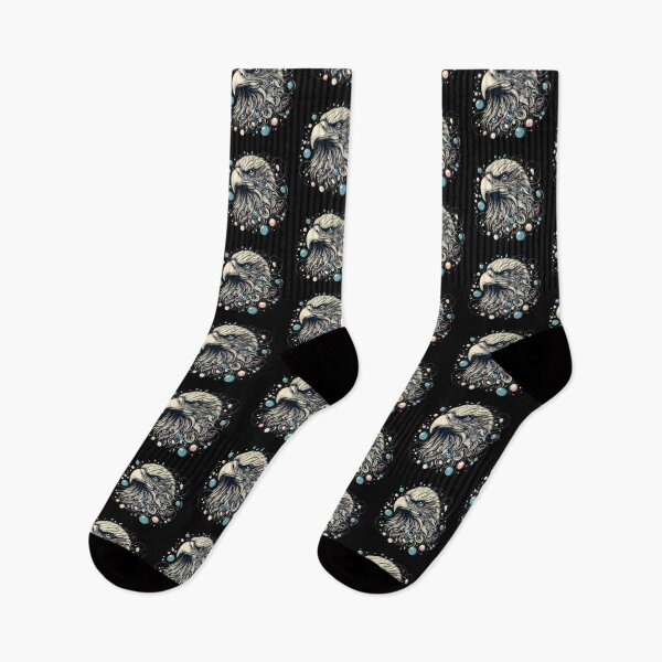 Item preview, Dot Splash Bald Eagle Fractal Fun designed and sold by purplesensation.