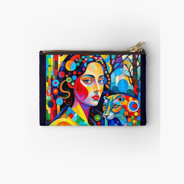 Item preview, A woman and a leopard. designed and sold by Natalia-Vlad.