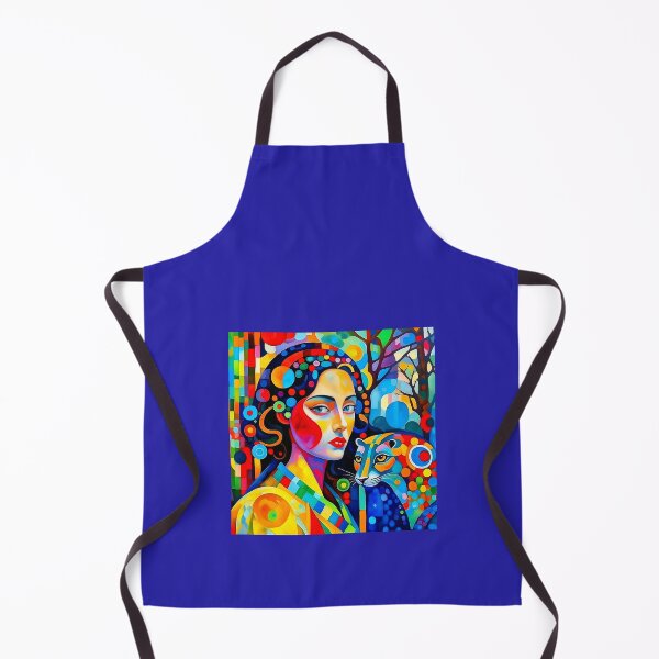 Item preview, A woman and a leopard. designed and sold by Natalia-Vlad.