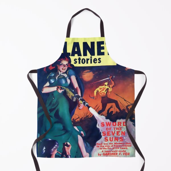 Item preview, Planet Stories Spring 1947 Vintage Sci-Fi Art designed and sold by ArchimedesPrime.
