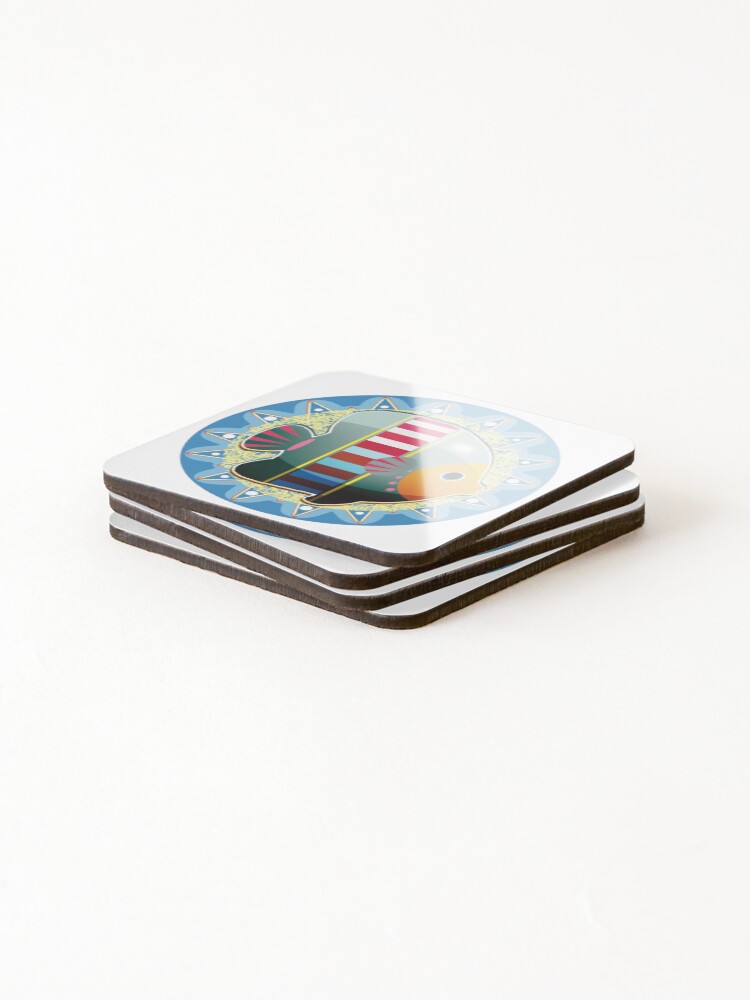 Thumbnail 4 of 5, Coasters (Set of 4), Star Fish designed and sold by Rickybrook.