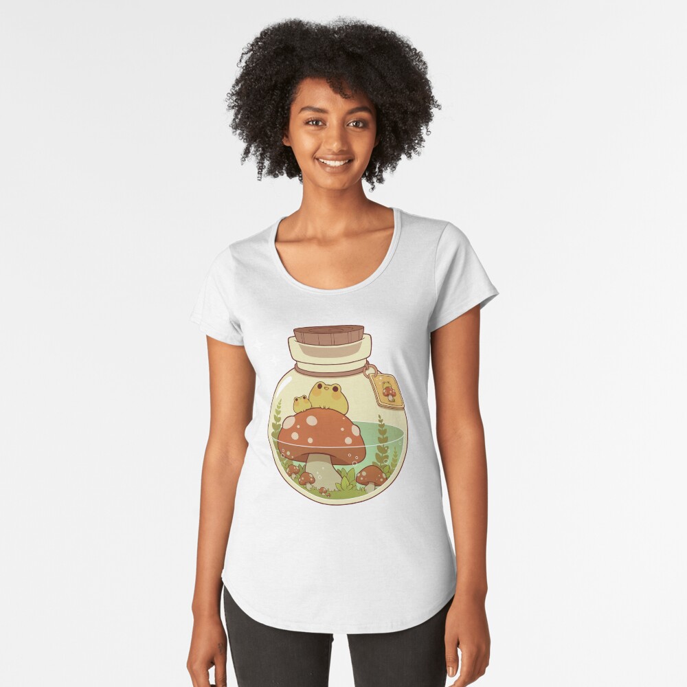 Aperçu de l'œuvre T-shirt premium échancré créée et vendue par Rihnlin.