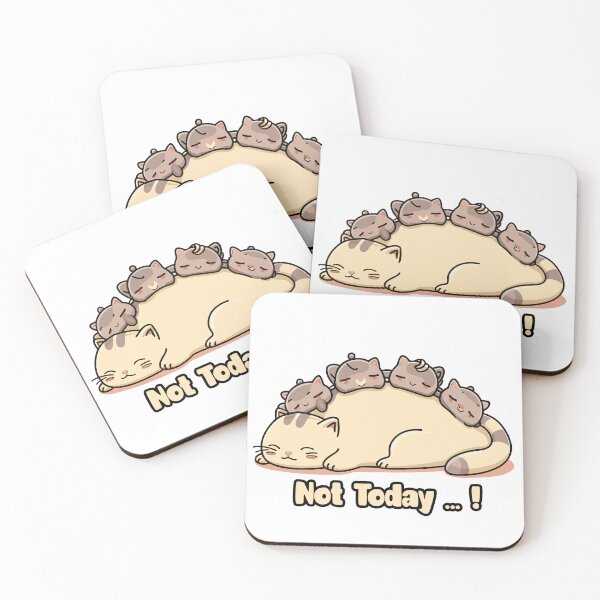 Item preview, NOT TODAY designed and sold by NebulaWhimsy.